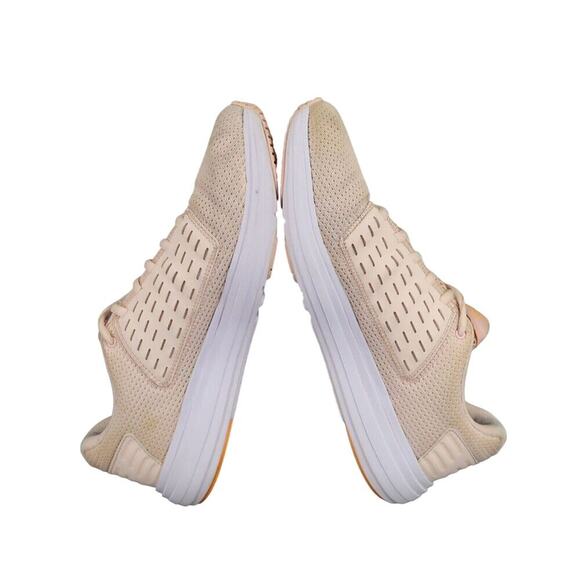 Under Armour Shoes Womens 10 Athletic Trainers UA Surge SE Running Sports Peach - Picture 8 of 13